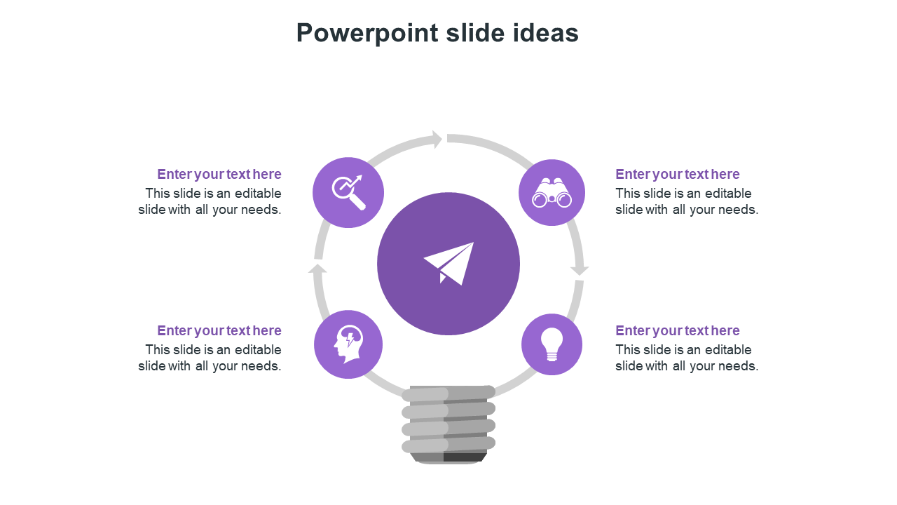 powerpoint slide ideas-purple
